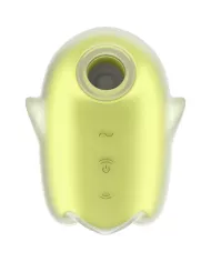 SATISFYER - GLOWING GHOST AIR PULSE & VIBRATEUR JAUNE SATISFYER - GLOWING GHOST AIR PULSE & VIBRATEUR JAUNE