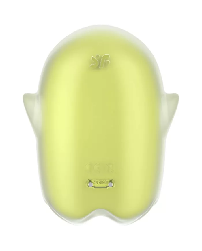 SATISFYER - GLOWING GHOST AIR PULSE & VIBRATEUR JAUNE SATISFYER - GLOWING GHOST AIR PULSE & VIBRATEUR JAUNE