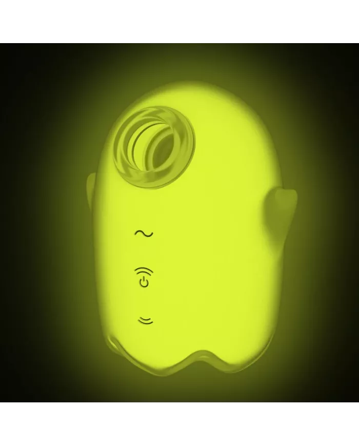 SATISFYER - GLOWING GHOST AIR PULSE & VIBRATEUR JAUNE SATISFYER - GLOWING GHOST AIR PULSE & VIBRATEUR JAUNE