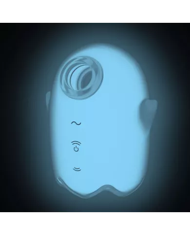 SATISFYER - GLOWING GHOST AIR PULSE & VIBRATEUR BLANC SATISFYER - GLOWING GHOST AIR PULSE & VIBRATEUR BLANC