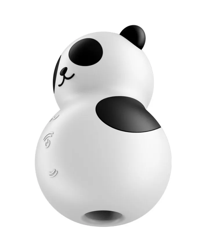 SATISFYER - POCKET PANDA STIMULATEUR & VIBRATEUR NOIR ET BLANC SATISFYER - POCKET PANDA STIMULATEUR & VIBRATEUR NOIR ET BLANC