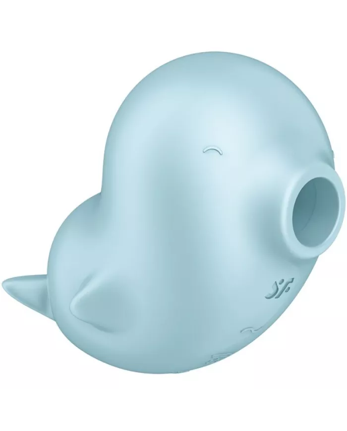 SATISFYER - SASSY SEAL STIMULATEUR ET VIBRATEUR BLEU SATISFYER - SASSY SEAL STIMULATEUR ET VIBRATEUR BLEU