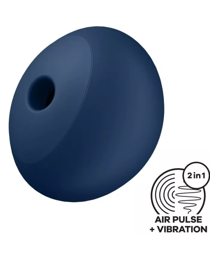 SATISFYER - AIR POWER 4 STIMULATEUR & VIBRATEUR 12 VIBRATIONS BLEU SATISFYER - AIR POWER 4 STIMULATEUR & VIBRATEUR 12 VIBRATIONS BLEU