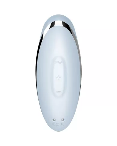 SATISFYER - TAP & CLIMAX 2 VIBRATEUR & STIMULATEUR BLEU SATISFYER - TAP & CLIMAX 2 VIBRATEUR & STIMULATEUR BLEU