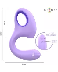 INTENSE - BAXTER VIBRATEUR & STIMULATEUR VIOLET