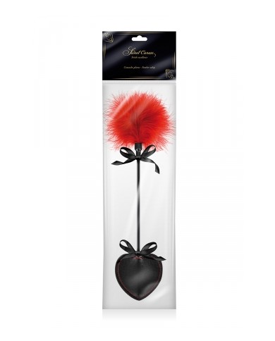 Tapette pique avec pompon rouge - Sweet Caress
