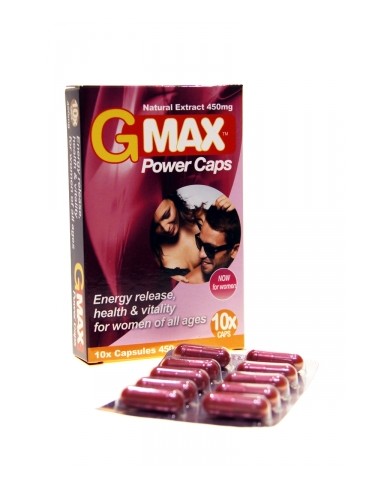 G-Max Power Caps Femme (10 gélules)