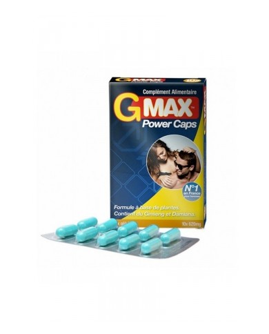 G-Max Power Caps Homme (10 gélules)