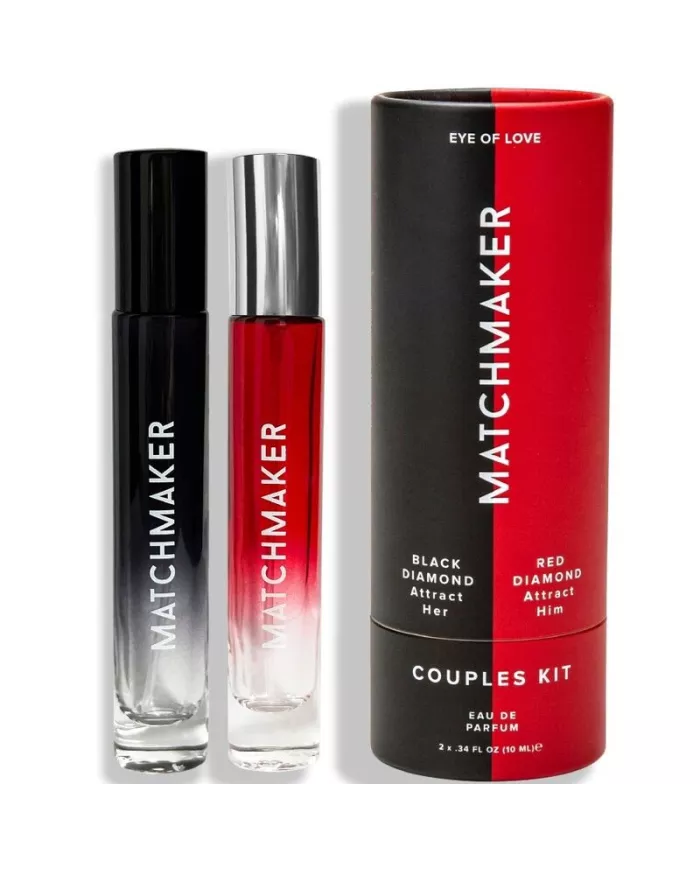 EYE OF LOVE - MATCHMAKER PHEROMONE 2PC SET COUPLES KIT ATTIRE HER & HIM 20 ML