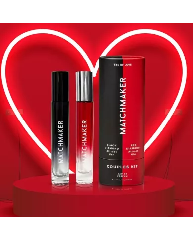 EYE OF LOVE - MATCHMAKER PHEROMONE 2PC SET COUPLES KIT ATTIRE HER & HIM 20 ML EYE OF LOVE - MATCHMAKER PHEROMONE 2PC SET COUPLES KIT ATTIRE HER & HIM 20 ML