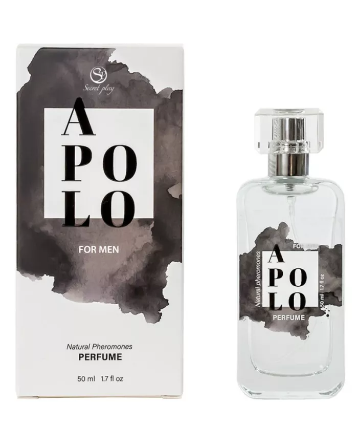 SECRETPLAY - SPRAY PARFUM AUX PHÉROMONES NATURELLES APOLO 50 ML SECRETPLAY - SPRAY PARFUM AUX PHÉROMONES NATURELLES APOLO 50 ML