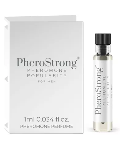PHEROSTRONG - PARFUM PHÉROMONE POPULARITÉ POUR HOMME 1 ML PHEROSTRONG - PARFUM PHÉROMONE POPULARITÉ POUR HOMME 1 ML