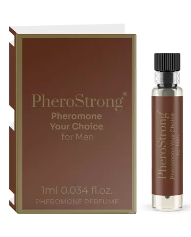 PHEROSTRONG - PARFUM PHÉROMONE AU CHOIX POUR HOMME 1 ML