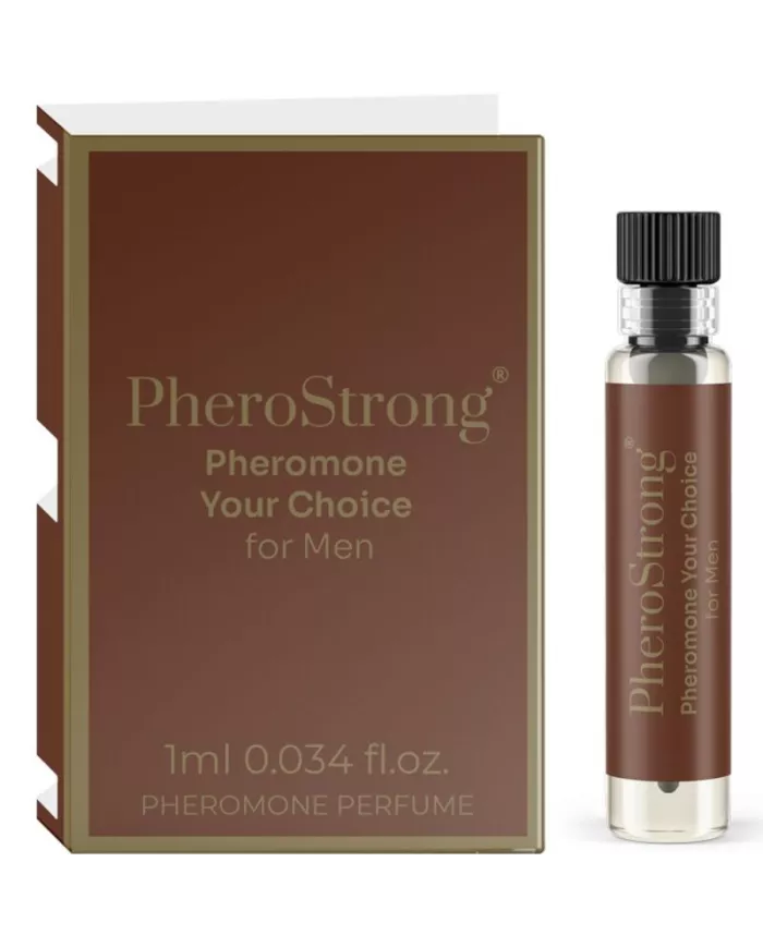 PHEROSTRONG - PARFUM PHÉROMONE AU CHOIX POUR HOMME 1 ML