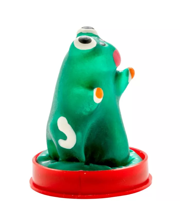 CONDOMERIE - PRÉSERVATIFS FANTAISIE PEINTS À LA MAIN MODÈLE GRENOUILLE 1 CONDOMERIE - PRÉSERVATIFS FANTAISIE PEINTS À LA MAIN MODÈLE GRENOUILLE 1