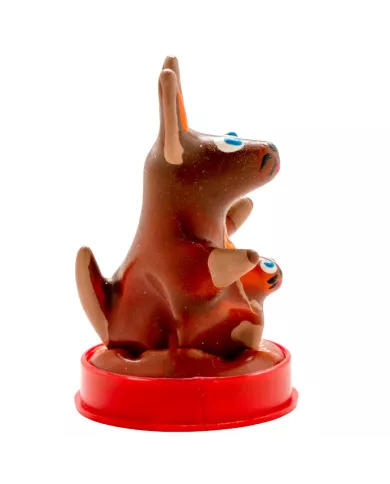 CONDOMERIE - PRÉSERVATIFS FANTAISIE PEINTS À LA MAIN MODÈLE KANGOUROU 1