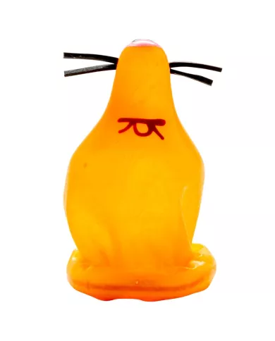 CONDOMERIE - PRÉSERVATIFS FANTAISIE PEINTS À LA MAIN FOX GLUED