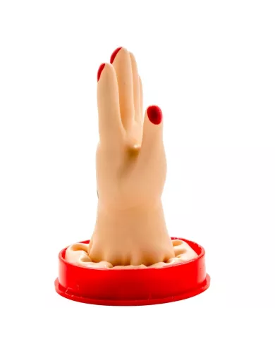 CONDOMERIE - PRÉSERVATIFS FANTAISIE PEINTS À LA MAIN MODÈLE MAIN 1