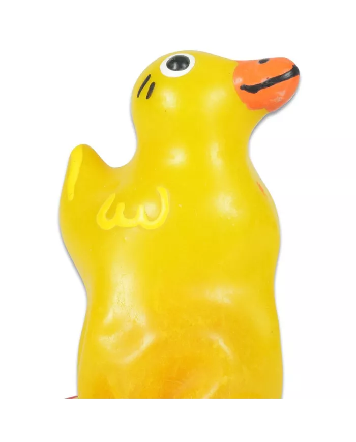 CONDOMERIE - PRÉSERVATIFS FANTAISIE PEINTS À LA MAIN EN FORME DE CANARD CONDOMERIE - PRÉSERVATIFS FANTAISIE PEINTS À LA MAIN EN FORME DE CANARD