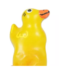 CONDOMERIE - PRÉSERVATIFS FANTAISIE PEINTS À LA MAIN EN FORME DE CANARD CONDOMERIE - PRÉSERVATIFS FANTAISIE PEINTS À LA MAIN EN FORME DE CANARD