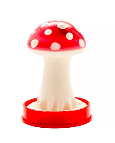 CONDOMERIE - PRÉSERVATIFS FANTAISIE PEINTS À LA MAIN MODÈLE CHAMPIGNON 1