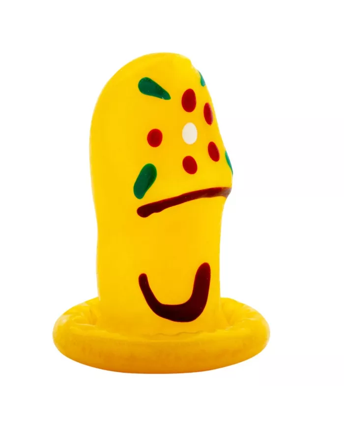 CONDOMERIE - SABOTS DE PRÉSERVATIFS FANTAISIE PEINTS À LA MAIN CONDOMERIE - SABOTS DE PRÉSERVATIFS FANTAISIE PEINTS À LA MAIN