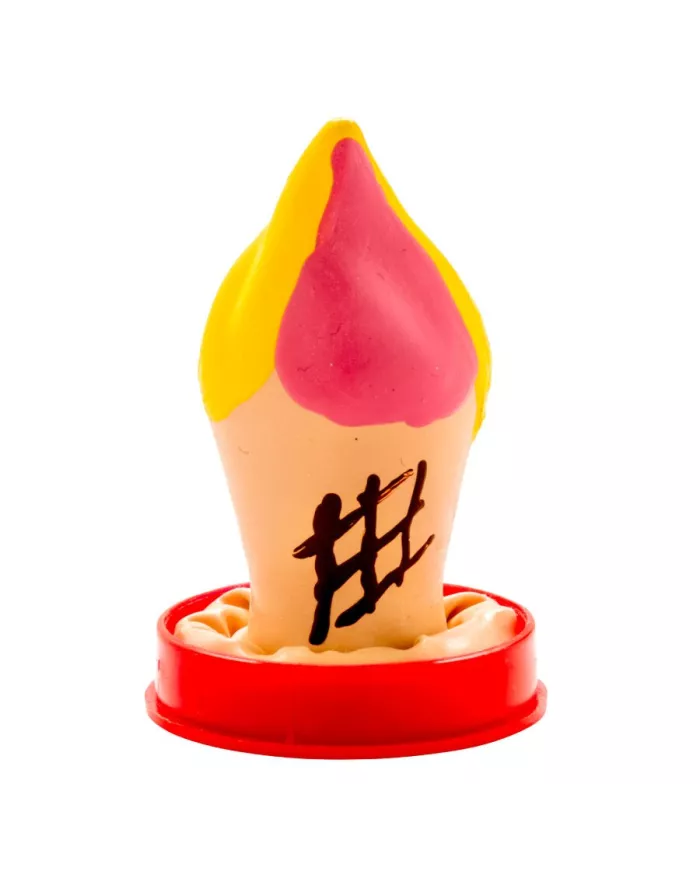 CONDOMERIE - PRÉSERVATIFS FANTAISIE PEINTS À LA MAIN GLACES CONDOMERIE - PRÉSERVATIFS FANTAISIE PEINTS À LA MAIN GLACES