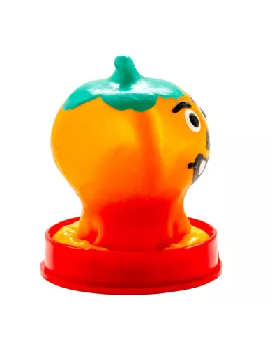 CONDOMERIE - PRÉSERVATIFS FANTAISIE PEINTS À LA MAIN CITROUILLE