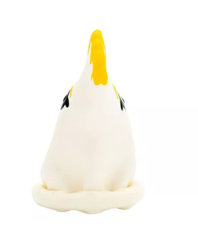 CONDOMERIE - PRÉSERVATIFS FANTAISIE PEINTS À LA MAIN PERROQUET BLANC