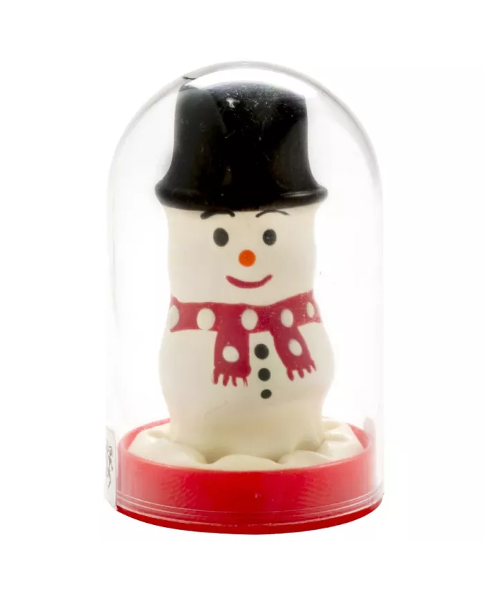 CONDOMERIE - PRÉSERVATIFS FANTAISIE PEINTS À LA MAIN BONHOMME DE NEIGE