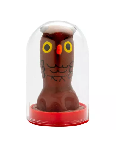 CONDOMERIE - PRÉSERVATIFS FANTAISIE PEINTS À LA MAIN HIBOU