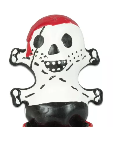 CONDOMERIE - PRÉSERVATIFS FANTAISIE PEINTS À LA MAIN PIRATE