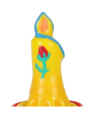 CONDOMERIE - BOUGIE PRÉSERVATIF FANTAISIE PEINTE À LA MAIN CONDOMERIE - BOUGIE PRÉSERVATIF FANTAISIE PEINTE À LA MAIN