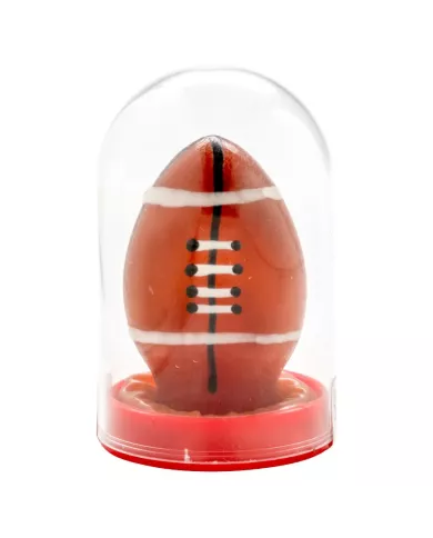 CONDOMERIE - PRÉSERVATIFS FANTAISIE PEINTS À LA MAIN BALLON DE RUGBY