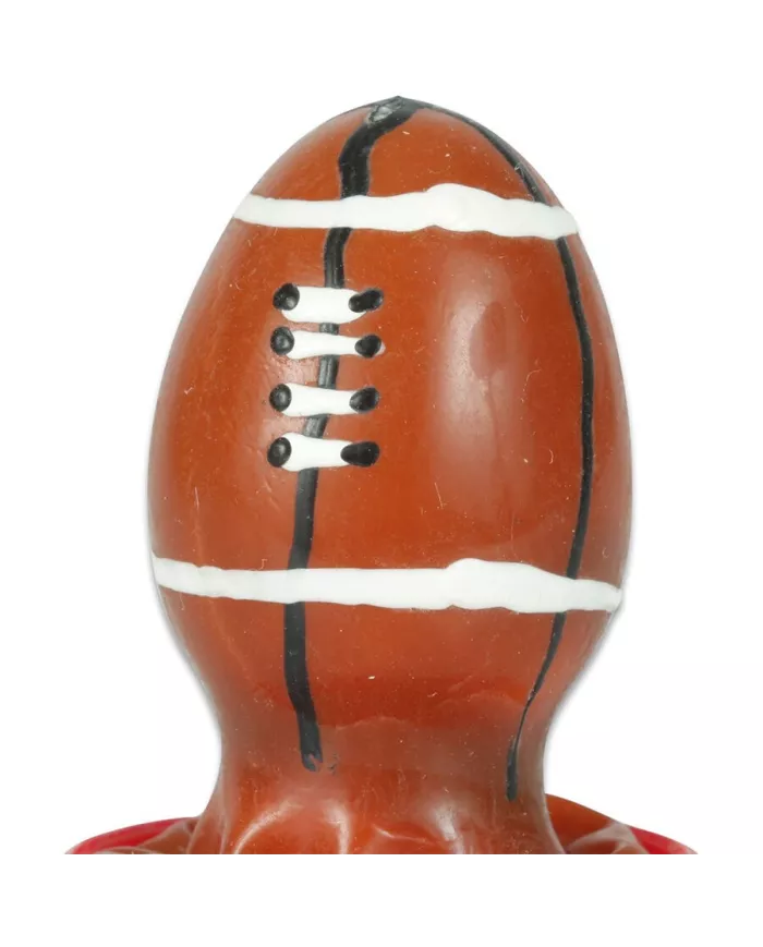 CONDOMERIE - PRÉSERVATIFS FANTAISIE PEINTS À LA MAIN BALLON DE RUGBY