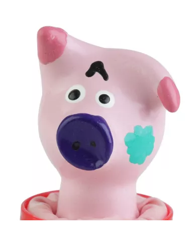 CONDOMERIE - PRÉSERVATIFS FANTAISIE PEINTS À LA MAIN TÊTE DE COCHON