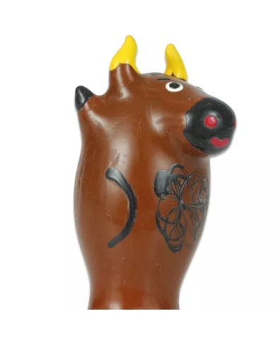 CONDOMERIE - PRÉSERVATIFS FANTAISIE PEINTS À LA MAIN MODÈLE TAUREAU 1