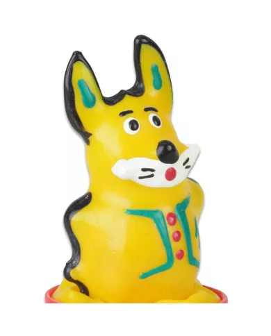 CONDOMERIE - PRÉSERVATIFS FANTAISIE PEINTS À LA MAIN LIÈVRE CHINOIS MODÈLE 1