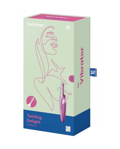 Stimulateur Twirling Delight Framboise - Satisfyer