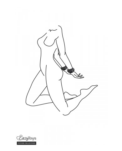 Menottes de poignets - Easytoys Fetish Collection
