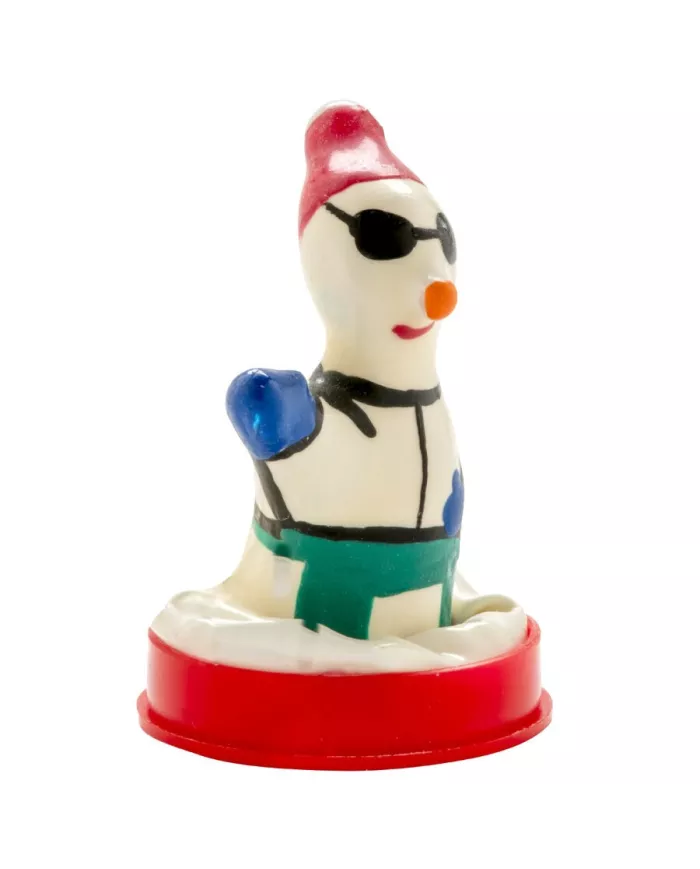 CONDOMERIE - PRÉSERVATIFS FANTAISIE PEINTS À LA MAIN SNOWBOARDER XL CONDOMERIE - PRÉSERVATIFS FANTAISIE PEINTS À LA MAIN SNOWBOARDER XL