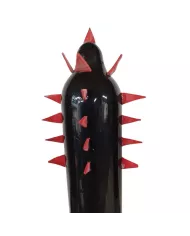 CONDOMERIE - PRÉSERVATIFS FANTAISIE PEINTS À LA MAIN CACTUS NOIR XL CONDOMERIE - PRÉSERVATIFS FANTAISIE PEINTS À LA MAIN CACTUS NOIR XL