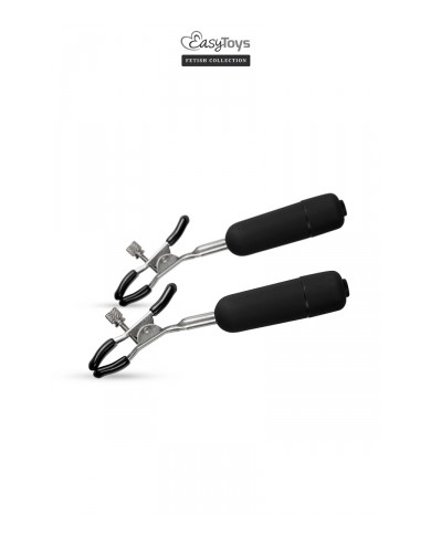 Pinces à tétons vibrantes  - Easytoys Fetish Collection