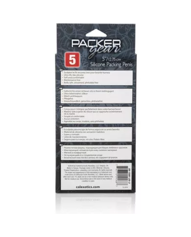 CALEXOTICS - EMBALLAGE SILICONE PÉNIS 12.75 CM CARAMEL