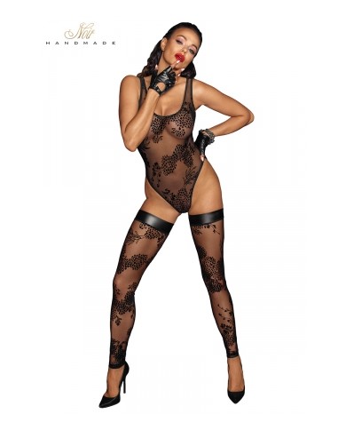 Body en tulle floqué F242