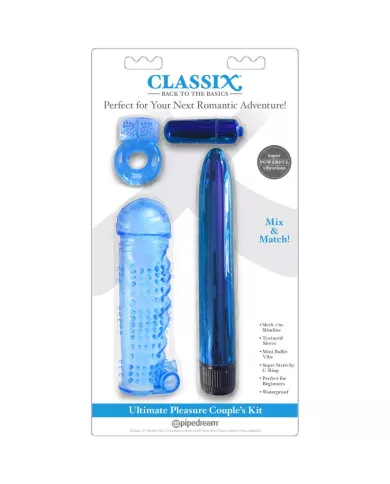 CLASSIX - KIT DE PLAISIR ULTIME POUR COUPLES AZUL