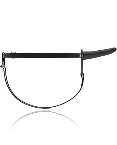 FETISH SUBMISSIVE HARNESS - SILICONE NOIR 15 CM