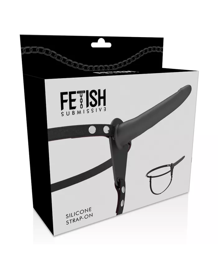 FETISH SUBMISSIVE HARNESS - SILICONE NOIR 15 CM FETISH SUBMISSIVE HARNESS - SILICONE NOIR 15 CM