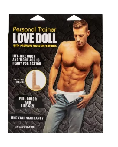 CALEXOTICS - LOVE DOLL AVEC ENTRAÎNEUR PERSONNEL