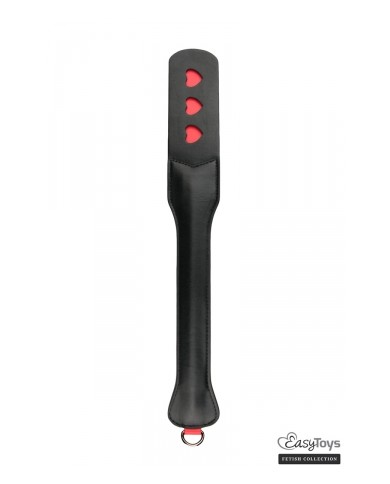 Paddle cuir 3 coeurs - Easytoys Fetish Collection